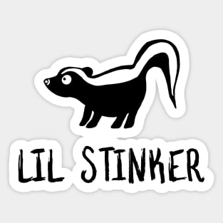 Lil Stinker for Skunk Lovers Sticker